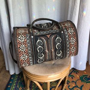 Handmade Boho Travel Bag Set
